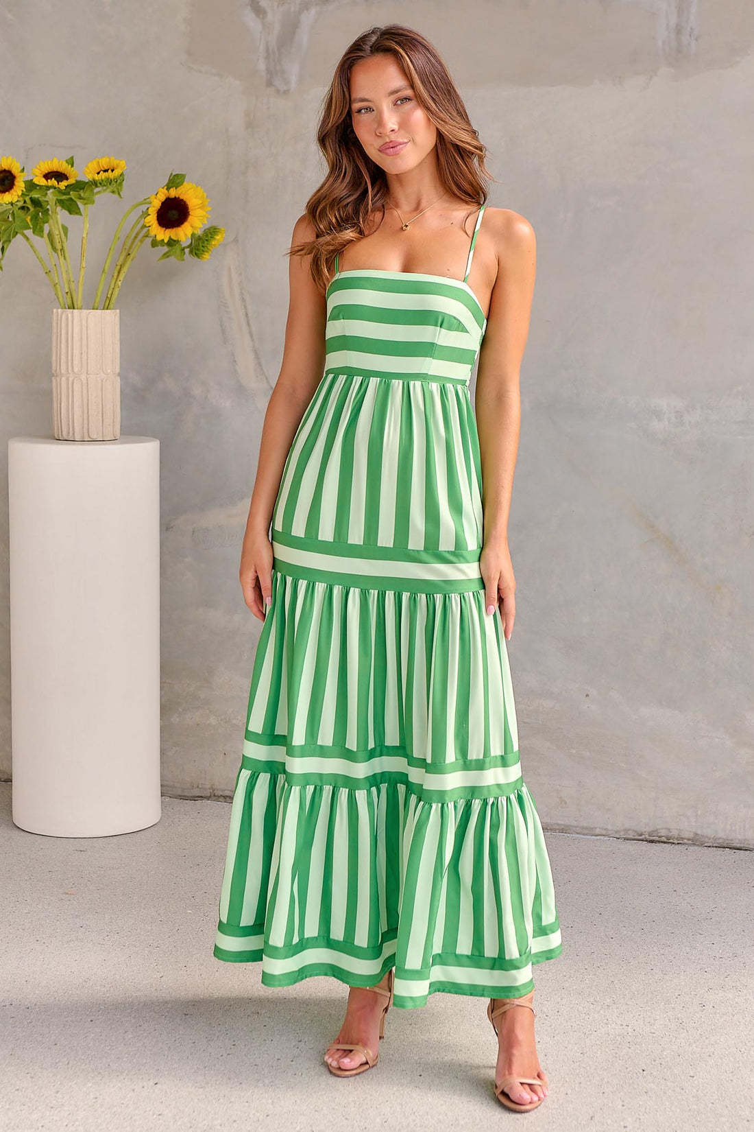 Robe Été Rayée