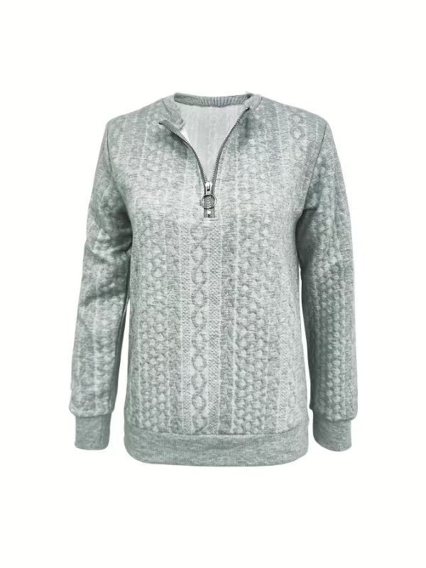 Pull Zippé Élégant