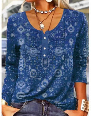 T-shirt fleuri