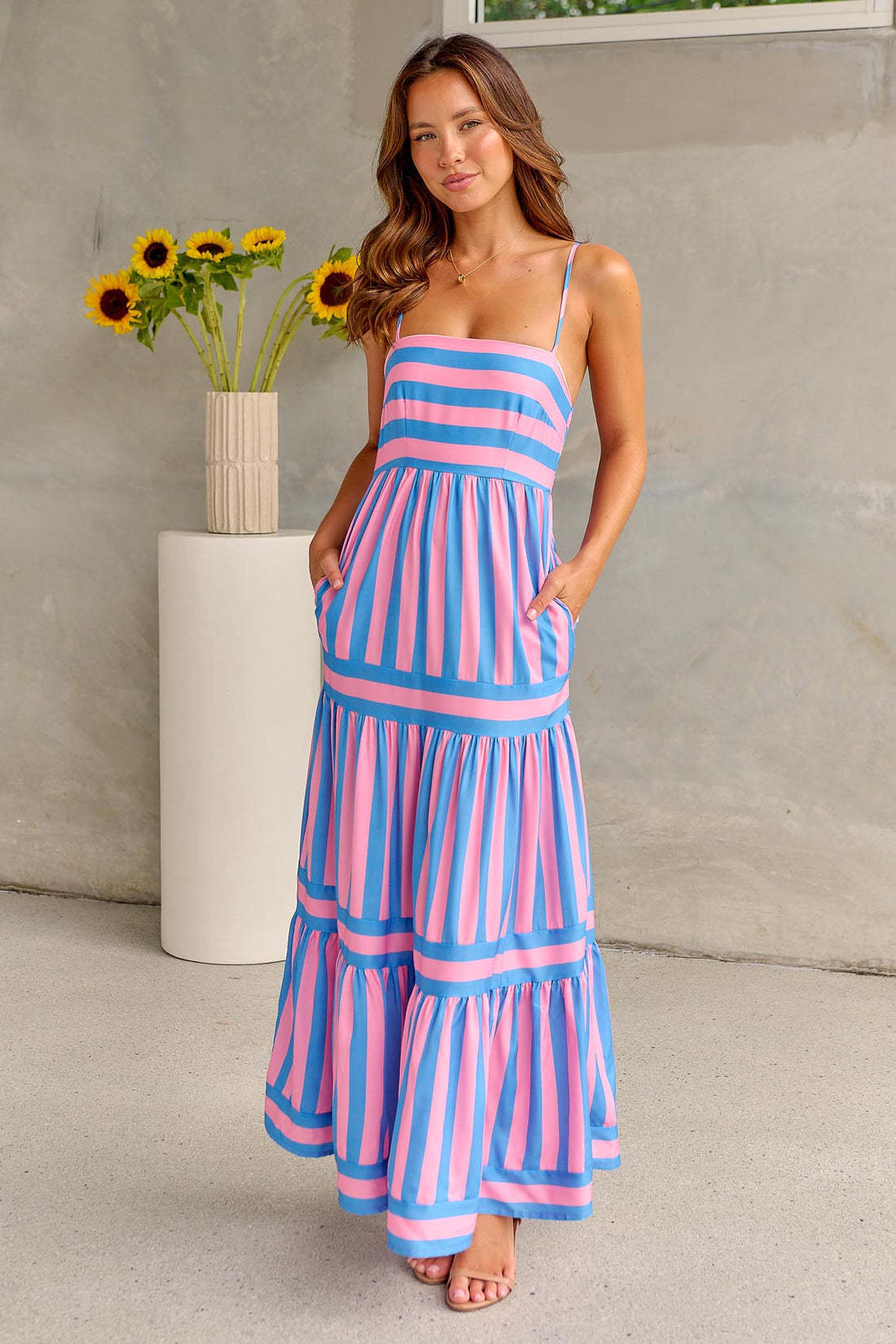 Robe Été Rayée