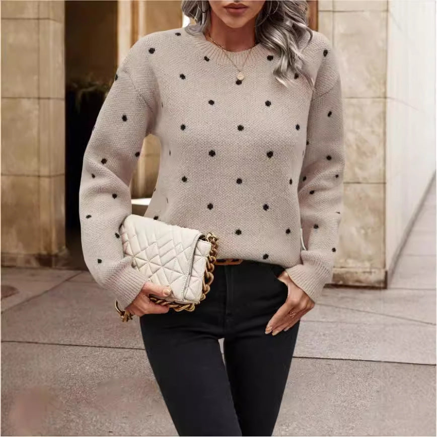 Pull à pois
