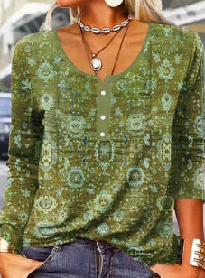 T-shirt fleuri