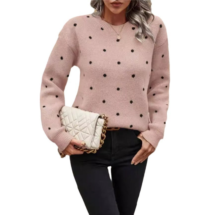 Pull à pois