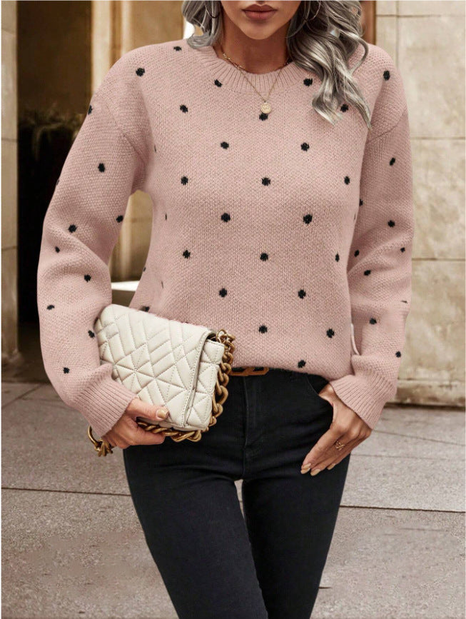 Pull à pois