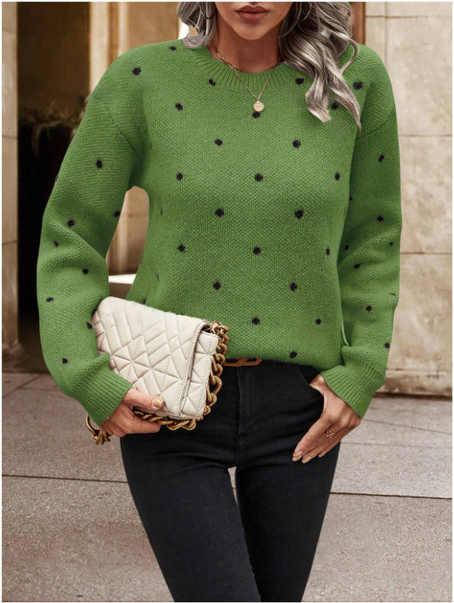 Pull à pois