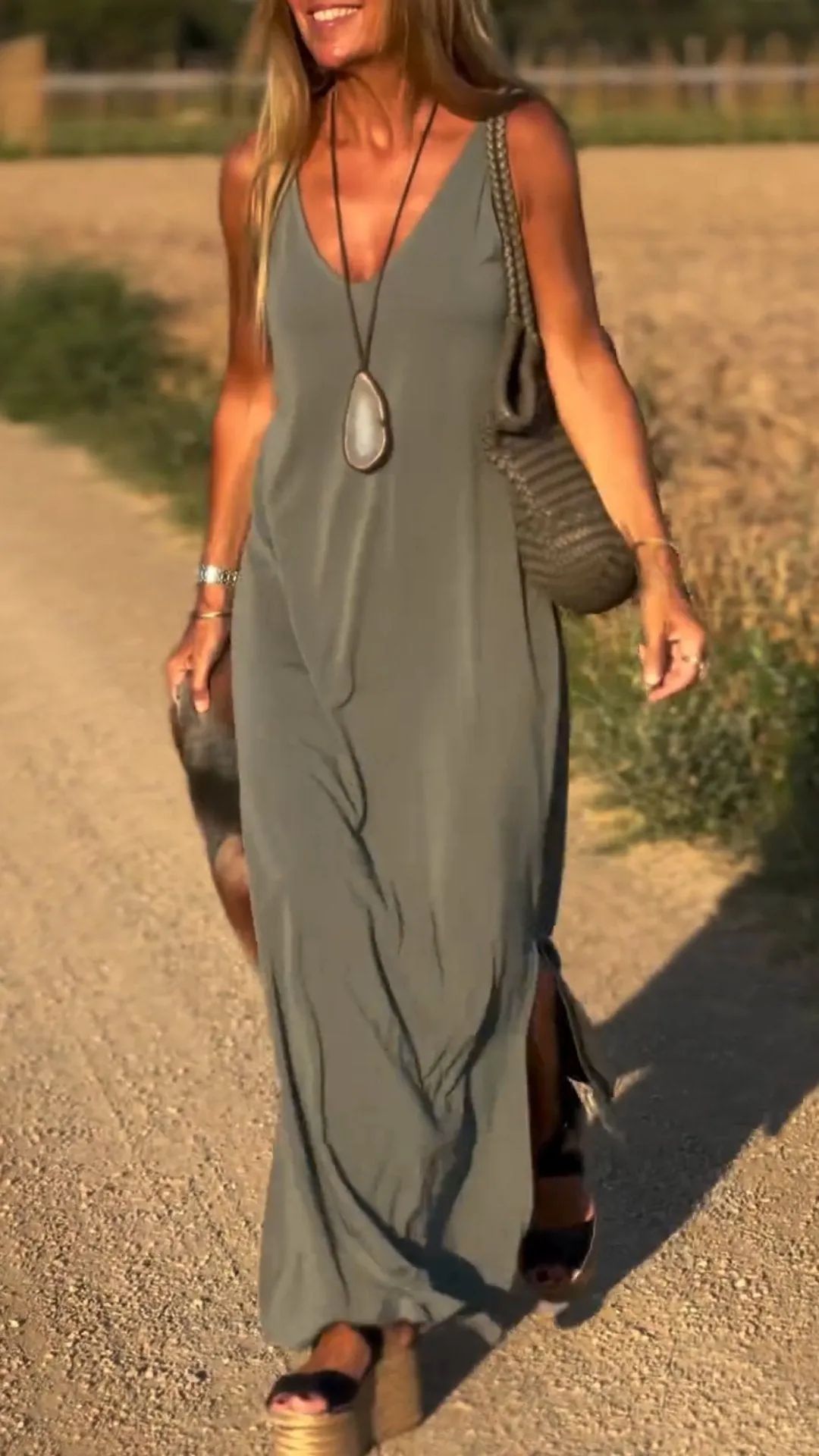 Robe Femme Décolleté V