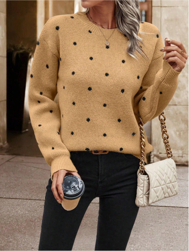Pull à pois
