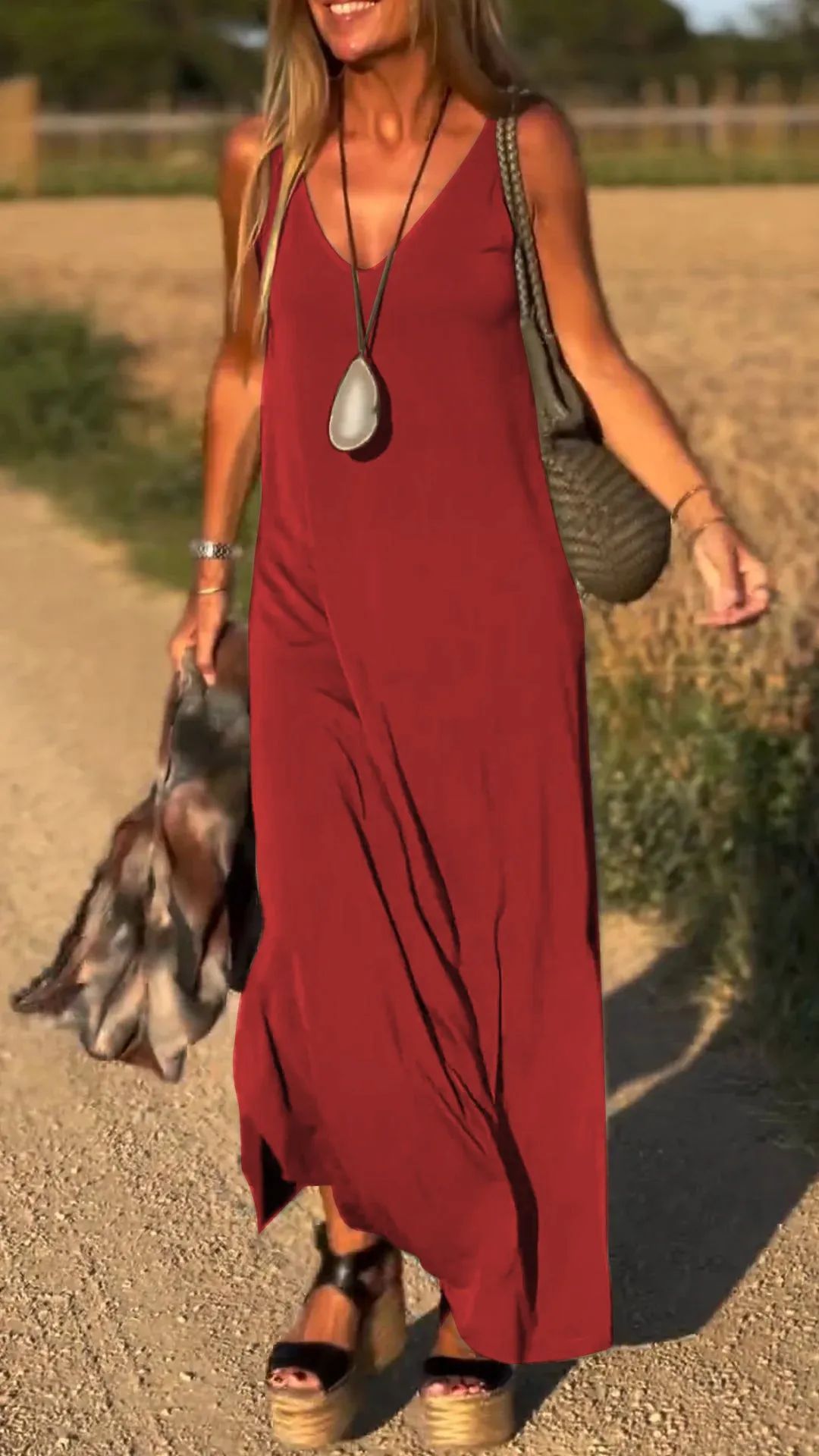 Robe Femme Décolleté V