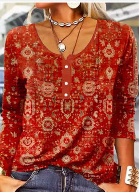 T-shirt fleuri
