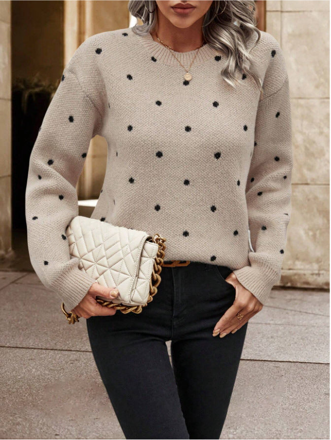 Pull à pois