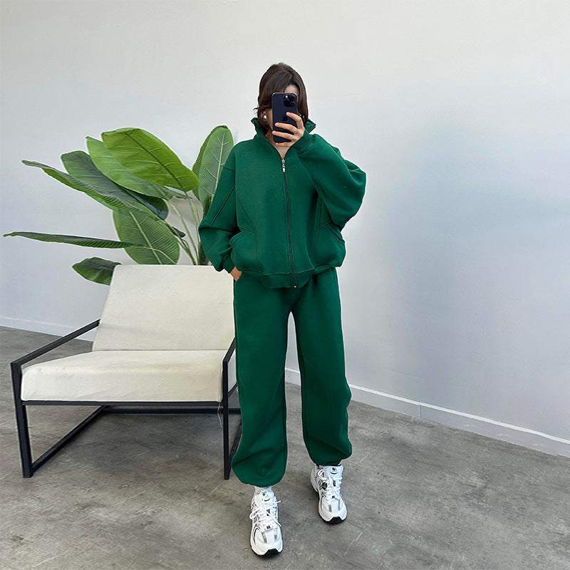 Womens Jogging Set Cotton Blend Stylish Sweat Suit – Comfortable Tracksuit for Women in Multiple Sizes 7