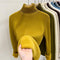 Womens Long Sleeve Knit Top, Thick & Insulating Polyester, Comfortable & Breathable Pullover for Cold Weather 5