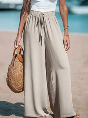 Mens Wide-Leg Trousers Modern Comfortable High-Quality Fabric 4