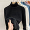Womens Long Sleeve Knit Top, Thick & Insulating Polyester, Comfortable & Breathable Pullover for Cold Weather 3
