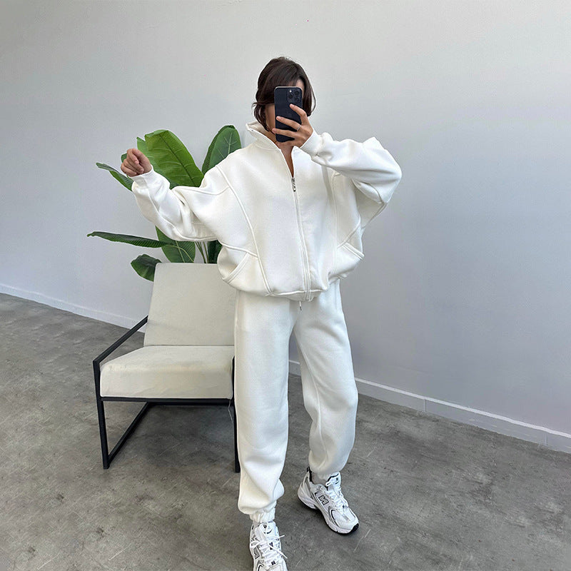 Womens Jogging Set Cotton Blend Stylish Sweat Suit – Comfortable Tracksuit for Women in Multiple Sizes 5