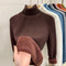 Womens Long Sleeve Knit Top, Thick & Insulating Polyester, Comfortable & Breathable Pullover for Cold Weather 11