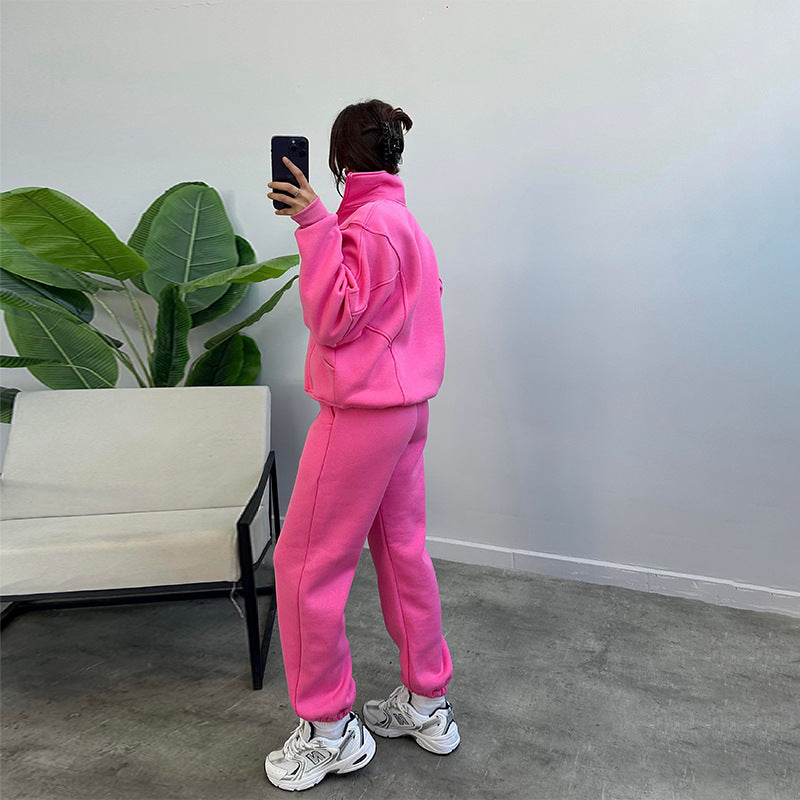 Womens Jogging Set Cotton Blend Stylish Sweat Suit – Comfortable Tracksuit for Women in Multiple Sizes 2