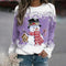 Festive Christmas long-sleeved shirt for women 4