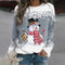 Festive Christmas long-sleeved shirt for women 5