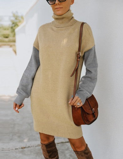 Knitted Turtleneck Tunic – Comfortable Elegance for Fall and Winter 1