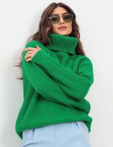Knitted Turtleneck Tunic, Stylish Comfort for the Cold Season 3