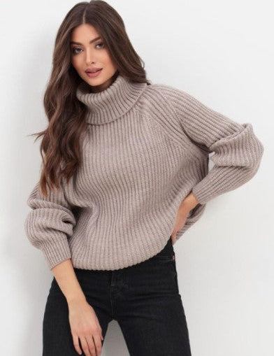 Knitted Turtleneck Tunic, Stylish Comfort for the Cold Season 4