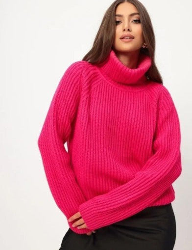 Knitted Turtleneck Tunic, Stylish Comfort for the Cold Season 5