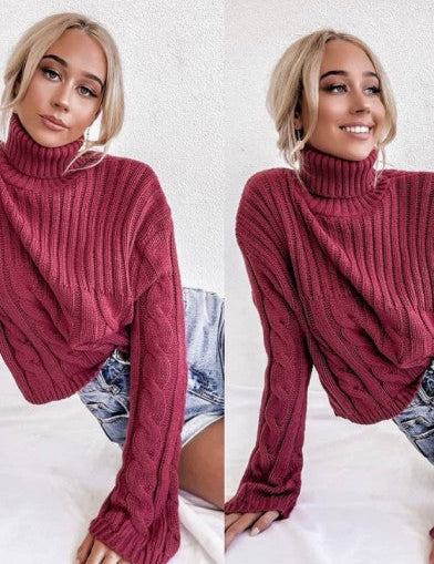 Long Sleeve Turtleneck Sweater – Timeless Style and Guaranteed Warmth 1