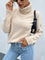Loose-Fitting Acrylic Turtleneck Sweater - Chic and Casual 0