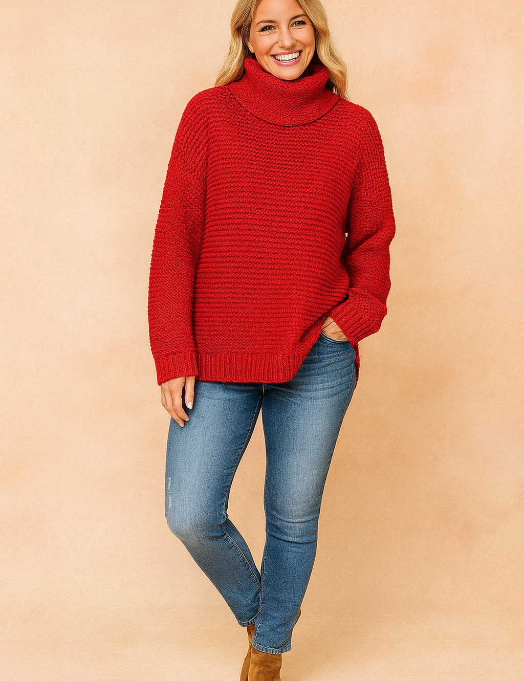 Marlena | Oversized turtleneck sweater 2