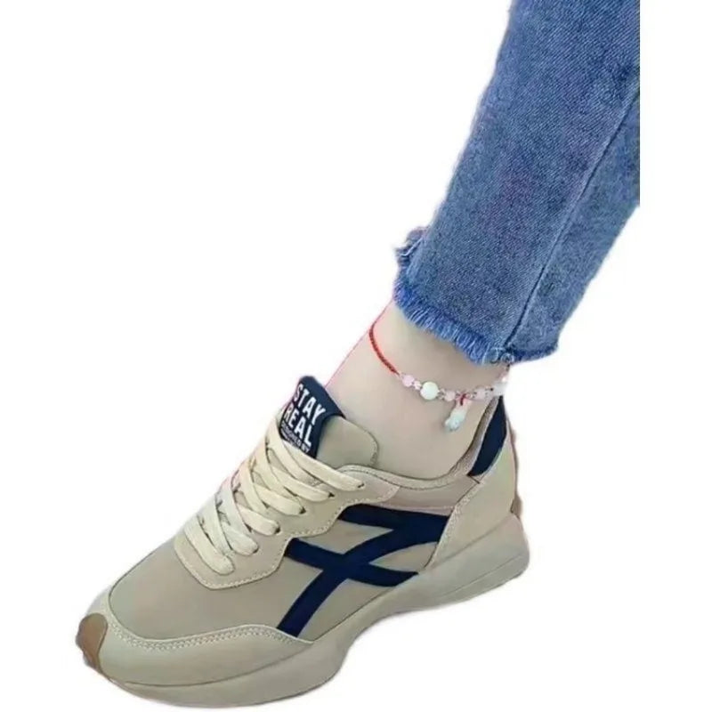 Mens Sporty Casual Sneakers Comfortable Synthetic Upper Rubber Sole 5