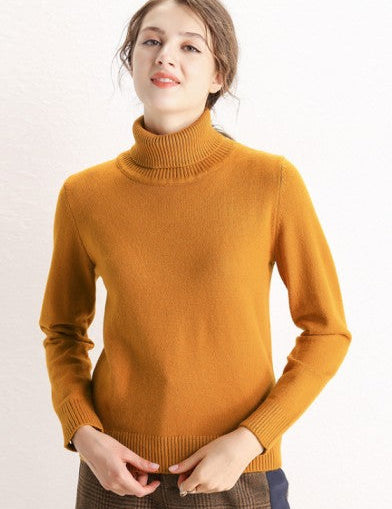 Turtleneck Sweater with Basic Knit – Guaranteed Warmth and Style 0