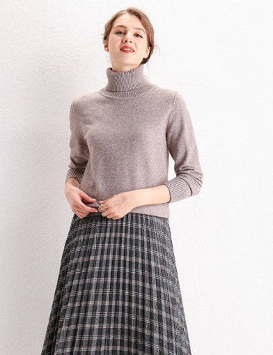 Turtleneck Sweater with Basic Knit – Guaranteed Warmth and Style 1