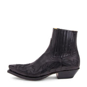 Unisex Cowboy Boots with Western Embroidery Premium Leather 0
