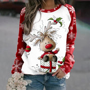Women's Christmas Sweater, Cozy, Warm, Soft Blend Fabric 4