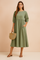 Women's Elegant Midi Dress Comfortable Soft Fabric 0