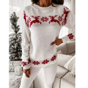 Women's Festive Warm Knit Sweater for Winter Parties 2