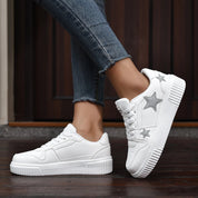 Women's Lightweight Casual Sneakers Breathable Synthetic 4