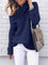 Women's Oversized Sweater Chic Off-Shoulder Knit Autumn Wool 2