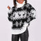 Women's festive knit sweater, warm material for winter occasions 0