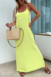 Womens Elegant Sleeveless Maxi Dress Lightweight for Summer 8