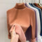 Womens Long Sleeve Knit Top, Thick & Insulating Polyester, Comfortable & Breathable Pullover for Cold Weather 10