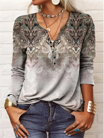 T-shirt fleuri
