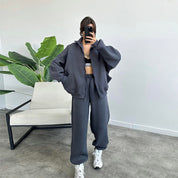 Womens Jogging Set Cotton Blend Stylish Sweat Suit – Comfortable Tracksuit for Women in Multiple Sizes 10