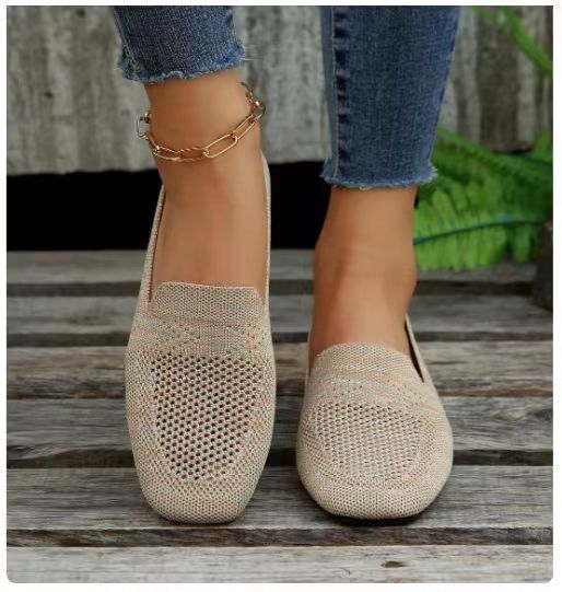 Womens Lightweight Breathable Slip-On Sneakers – Comfortable Casual Footwear for Everyday Wear 4