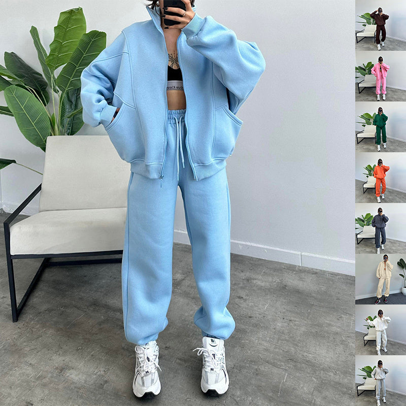 Womens Jogging Set Cotton Blend Stylish Sweat Suit – Comfortable Tracksuit for Women in Multiple Sizes 6